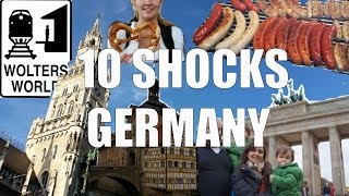 Germany 10 Culture Shocks tourists have when they visit Germany [upl. by Aistek510]