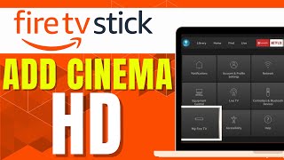 HOW TO ADD CINEMA HD TO FIRESTICK Updated [upl. by Karlee502]