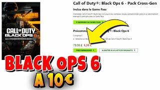 Avoir Black Ops 6 pour 10€ Offre Dingue [upl. by Nations]