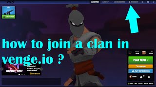 How to join a clan in vengeio [upl. by Tolman717]