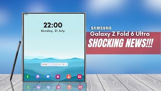 Samsung Galaxy Z Fold 6 Ultra  YES OFFICIAL [upl. by Sterrett]