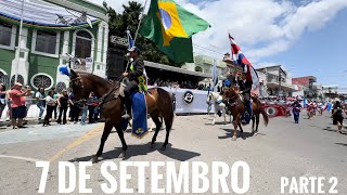 7 DE SETEMBRO  BEZERROS PE  DESFILE CÍVICO 2024  parte 02 [upl. by Lonna]