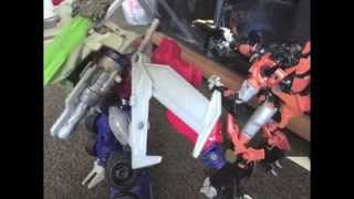 Transformers Episode III The Invasion stop motion [upl. by Nylknarf]