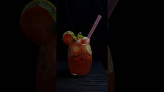 Fresh Strawberry Mojito ASMR 😱🍓😋 [upl. by Helbonnas]