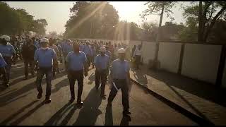 Video  Sunflag iron amp steel agitation  Nagpur Today [upl. by Haseena647]