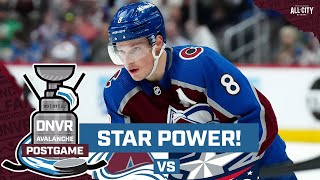 MacKinnon extends streak as Colorado Avalanche cannonball the Columbus Blue Jackets [upl. by Held]