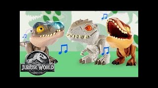 Jurassic World quotSnap Squadquot  Official Music Video  Mattel Action [upl. by Horick904]