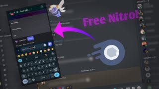 FREE Discord Nitro 🔥  Free Nitro Promo  Nitro GiftLink G3n  Nitro Promo Link [upl. by Gillette652]