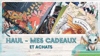 Haul  Mes cadeaux de fête et achats [upl. by Eillib]