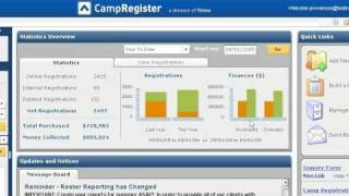 Camp Software Camp Management Software Overview [upl. by Enirehtahc731]