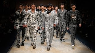 DolceampGabbana FallWinter 20162017 Mens Fashion Show [upl. by Cronin]