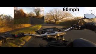 CPI SM 50 Top Speed  Go Pro HD Hero 2 [upl. by Arted]