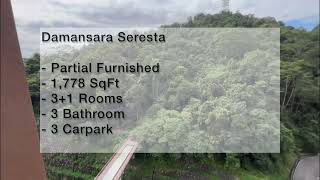 Damansara Seresta  FOR SALE Permanent forest view  31 rooms with 3 carparks [upl. by Kester]