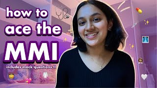 How to ACE the MMI MEDICAL SCHOOL INTERVIEW in 2023 5 tips  MOCK interview [upl. by Hettie813]