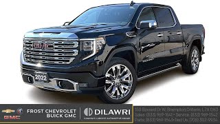 2022 GMC SIERRA 1500 CREW CAB 4X4 Denali Short Box Reserve 1Owner Clean CarFax at FROST stock 4680A [upl. by Guinn]