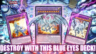 PURE BLUEEYES WHITE DRAGON DECK 2024 YuGiOh Master Duel [upl. by Ephram]