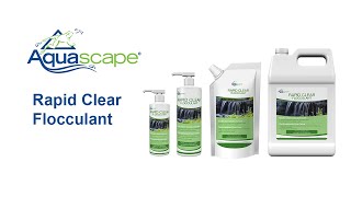 Enjoy a Clear Pond with Aquascape Rapid Clear Flocculant [upl. by Bergeman]