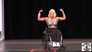 First Ever IFBB Professional Female Wheelchair Bodybuilder [upl. by Leikeze]