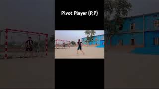 Pivot Player pp handball talu training exercise sports shorts trending music army [upl. by Deerc]