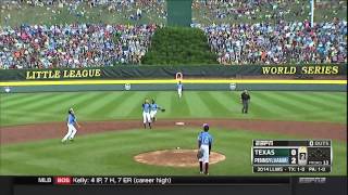 MoNe Davis highlights Little League World Series Day 4 Philadelphia Pa vs Pearland Tx 81714 [upl. by Akiemahs]