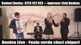 Denisa Live  Foaie verde cinci chiperi videoclip original2016 [upl. by Ahsekad316]