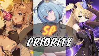 All SP Valkyries Priorities  Honkai Impact 3rd [upl. by Elleon]