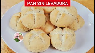 PAN SIN LEVADURA con 2 INGREDIENTES receta facil [upl. by Aggappora]