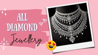 Unique diamond jewellery designs  diamond sets collection 2024 [upl. by Pump]