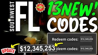 ⚡️NEW⚡️ ALL WORKING CODES FOR SOUTHWEST FLORIDA IN 2024 ROBLOX SOUTHWEST FLORIDA CODES [upl. by Burkhart]