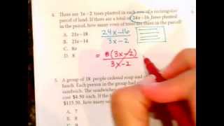 Texas Success Initiative Sample Math Problems 1 to 5 [upl. by Aliled]