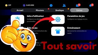 TutoComment Bien Régler Les Paramètres De Efootball 2025 mobile Tout savoir [upl. by Egni]