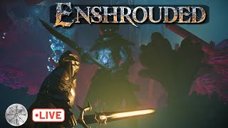 🔴Day 8  Enshrouded Gets UNshrouded By Valheim Vet  Lets Play [upl. by Anaeerb]