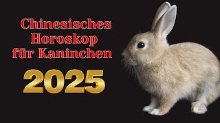 Hase  2025 Chinesisches Horoskop Das Jahr der grünen Schlange [upl. by Hamrnand]