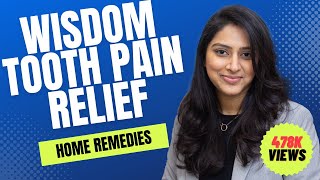 Expert Tips for Instant Wisdom Tooth Pain Relief at Home  Doctor Upasana [upl. by Rutan389]