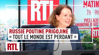 Sylvie Bermann  quotRussie Poutine Prigojine tout le monde est perdantquot [upl. by Ahsiliw]