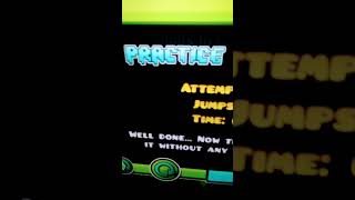 Phobos 100 completed in practice mode Geometry Dash Part 45 [upl. by Durning328]