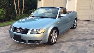 2005 Audi A4 Convertible Review and Test Drive by Bill  Auto Europa Naples [upl. by Boffa]