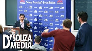 NO HOLDS BARRED Dinesh DSouzas top 5 campus moments from Fall 2018 [upl. by Elleinnod]