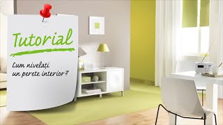 Cum se nivelează un perete interior  Tutorial Video Leroy Merlin [upl. by Aicilanna]