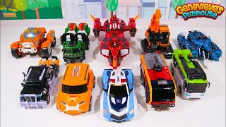 Best Toy Learning Videos for Kids  Learn Vehicle Names with Transforming Robots [upl. by Iloj]