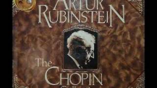 Arthur Rubinstein  Chopin Nocturne Op 15 No 2 in F sharp [upl. by Corsetti]