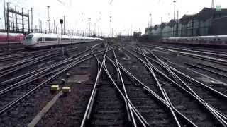 Führerstandsmitfahrt von Frankfurt Hbf nach Bingen Hbf  DB Bahn Nr 43  Stwg [upl. by Furlong]