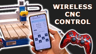 Easy ways to wirelessly control your GRBL CNC machine [upl. by Inahteb]