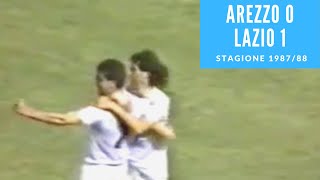 17 aprile 1988 Arezzo Lazio 0 1 [upl. by Merrielle]