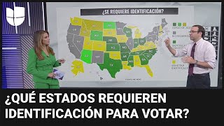 Nuevas leyes de identificación de votantes afectan a uno de cada seis electores en estados clave [upl. by Bunch]