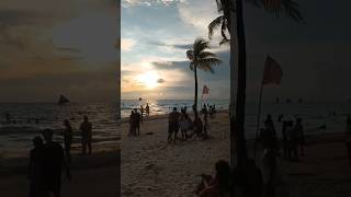 Sunset Viewing At Boracay Philippines philippines bora nature travel [upl. by Korella]