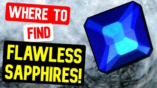 Where To Find FLAWLESS SAPPHIRES  TES V Skyrim [upl. by Dani]