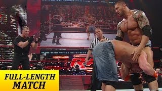 John Cena competes against Mr McMahon and a barrage of Superstars in a Gauntlet Match [upl. by Dicks]