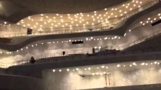 Elbphilharmonie  großer Saal mit quotweißer Hautquot [upl. by Herriott131]