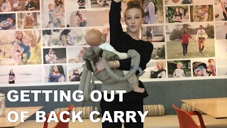 How Do I Get Baby Out of Back Carry  Ergobaby [upl. by Bravar598]